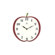 Infinity Instruments Apple Slice Wall Clock