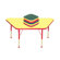 Mahar Small Trapezoid Creative Colors Activity Table