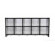 Mahar 10 Compartment Wall Mount Locker