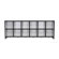 Mahar 12 Compartment Wall Mount Locker