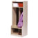 Steffy Wood Products Two Section Locker with Seat/Step