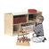Steffy Wood Products 24" Mobile Toddler Storage Unit