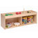 Steffy Wood Products Toddler Storage with Mirror Back