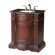 Stufurhome Catherine 30" Single Bathroom Vanity with Baltic Brown Granite Top in Cherry Red