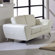 Hokku Designs Julie Leather Loveseat