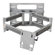 Mustang 43" - 60" Flat Panel Dual Articulating Arm Mount
