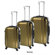 Heys USA Duotone 3 Piece Spinner Luggage Set