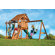 Kids Creations Redwood Circus 4 Swing Set