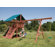 Kids Creations Redwood Three Ring Adventure Swing Set