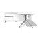 Jesper Office 400 Executive Desk with Return Cabinet