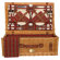 Sutherland Baskets Majestic Picnic Basket in Red Plaid