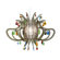 SLAMP Lillibet 1 Light Suspension Chandelier