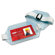 Baumgartens Arm Badge Holder, Horizontal, 3-3/4"x2-3/4", Clear