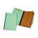 Globe Weis Classification Folder, 2 Partitions, Legal, Green