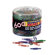 Officemate International Corp Translucent Paper Clips,Vinyl,Small,600/Tub, BE/PE/GN/RD/SR