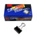 Officemate International Corp Binder Clips,Mini,9/16"Wide,1/4" Cap, 12/BX, Black/Silver