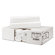 Whitehall Hi-Density Can Liners, 24 x 23, 6 mic, Clear, 20 Rolls of 50 Bags, 1000/Carton