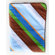 Caden Lane Boutique Diagonal Stripe Piped Blanket
