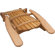 Atlantic Outdoor Stained Simple Adirondack Chair