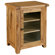 Kelburn Furniture Bordeaux Hi-Fi Cabinet in Medium Oak Stain and Satin Lacquer