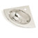 WS Bath Collections Metal 22" x 15.8" Corner Bathroom Sink