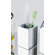 WS Bath Collections Complements 2.8" x 2.8" Metric Free Standing Tumbler Holder in Stainless Steel