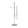 WS Bath Collections Rampin Freestanding Toilet Paper Dispenser and Toilet Brush Holder