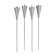 Blomus Orchos Miniature Torches, Set of 4