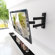 dCOR design Adjustable Wall Mount TV Bracket for 14" - 40" Screens
