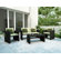 dCOR design Creekside 4 Piece Lounge Seating Group with Cushions