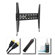 dCOR design Fixed Low Profile Wall Mount Kit for 26" - 50" TV