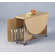 Home Essence Stanley Butterfly 4 Chair Dining Set