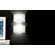 Murano Luce Slim Wall Sconce in White