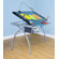 Studio Designs Futura Station Glass Drafting Table