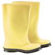 Bata Shoe Size 12 All-American 17" Yellow Slicker Overboot With Black Self-Cleaning Cleated Sole