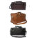 Piel Leather Traveler 19" Leather Travel Duffel with Side Pockets