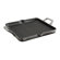 La Cuisine Cookware Cast Iron Rectangular Grill Pan in Black