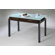 New Spec Inc Writing Desk with Glass Top