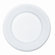 Chinet Paper Dinnerware, Plate, 10-1/2" Diameter, White, 500 per Carton                                                             