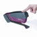 PaperPro Compact Stapler, 15 Sheet Capacity, Translucent Red