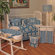 Hoohobbers Medallion Blue Crib Bedding Collection