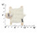 Kyjen Plush Puppies Sheep Squeaker Mat for Dog