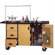 Fleetwood Deluxe Mobile Science Lab Station with Sink, Drawers, and Tote Trays