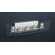 PLC Lighting Ice Cube Five Light Vanity Light  in Satin Nickel