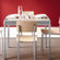 Domitalia Pepe-90 Extendible Square Dining Table