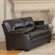 Abbyson Living Broadway Italian Leather Leather Loveseat