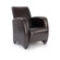 Enduro Metro Single Seat Stylish Arm Chair in Brown