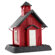 North States Lil' Red School House Village Collection Bird Feeder