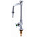 T&S Brass Single Ledge Laboratory Faucet with Vacuum Breaker Gooseneck Nozzle