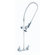 T&S Brass Easy Install Two Handle Wall Mount Bar Faucet with Cerama Cartridge